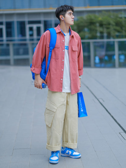 【24s Jul.】Men's Casual Loose-fitting Shirt