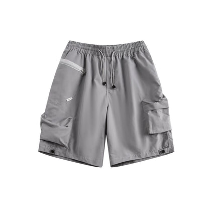 【24s July.】Cargo Straight Shorts with Side Pockets