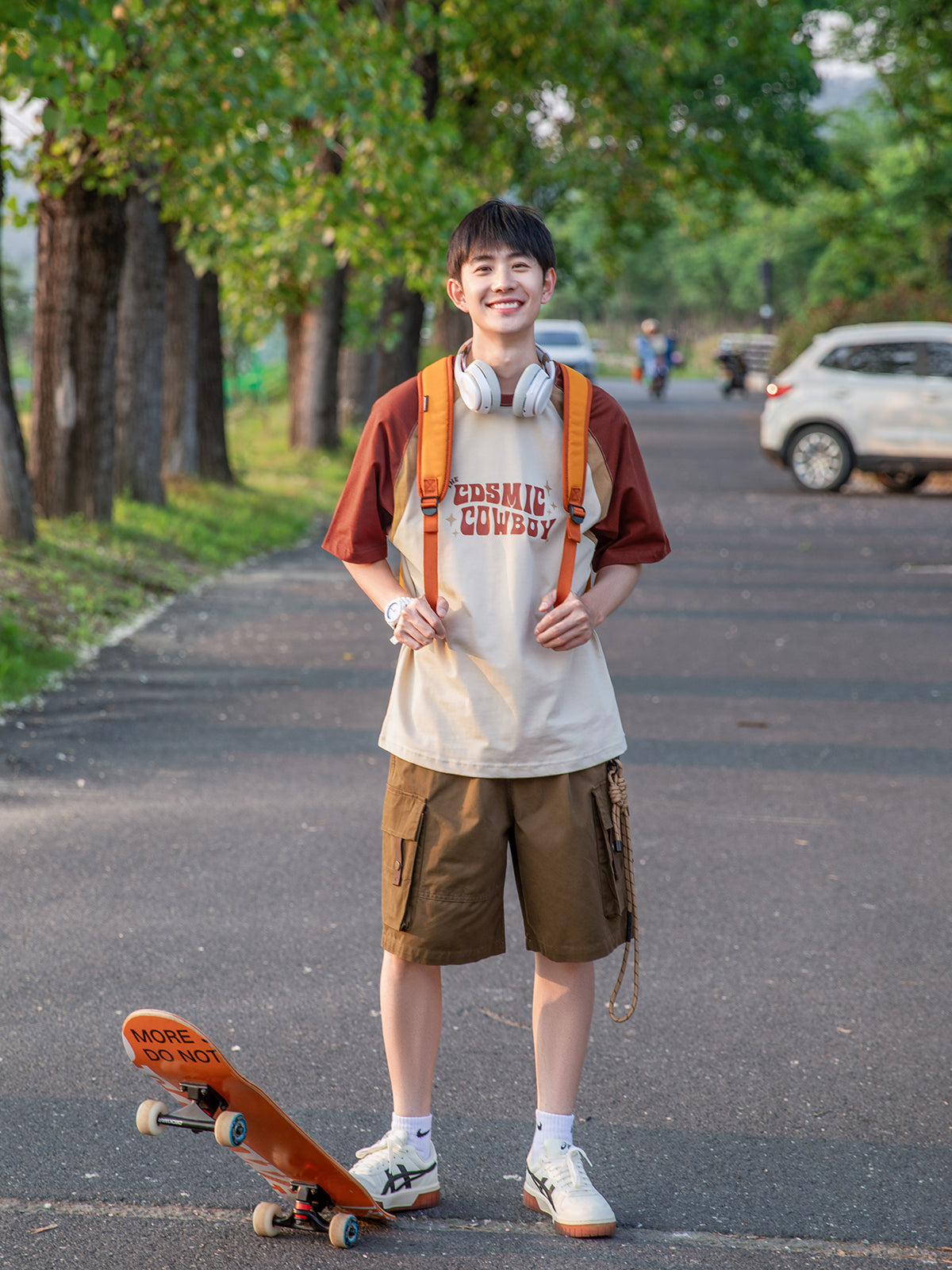 【24s Jul.】Color Block Loose T-Shirt