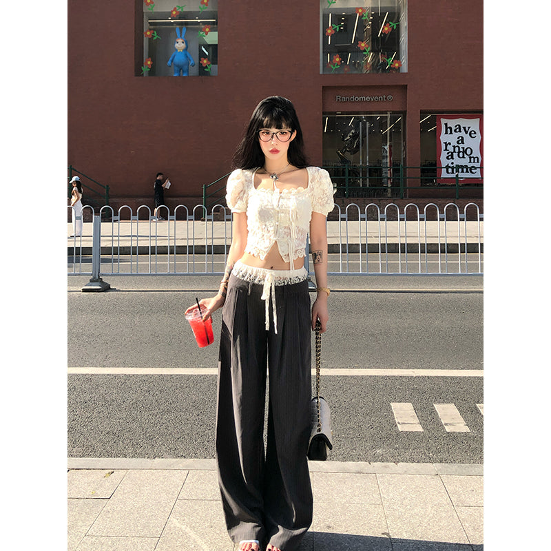 【24s Aug.】High Waist Loose Pants