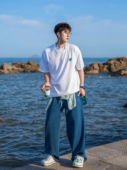 【24s Aug.】Drape Loose Wide-leg Casual Pants