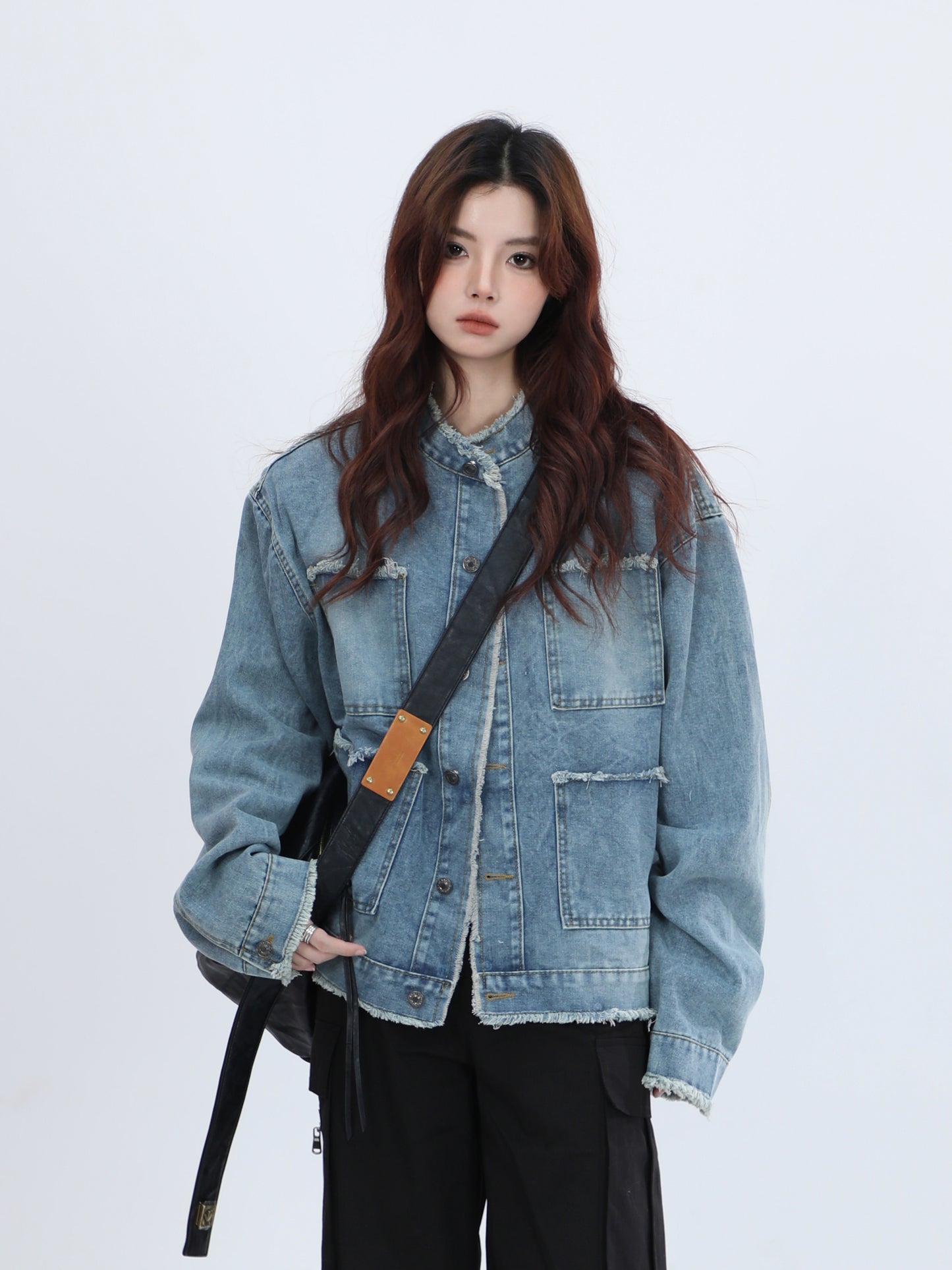 【24s Apr.】Vintage Raw Edge Denim Jacket