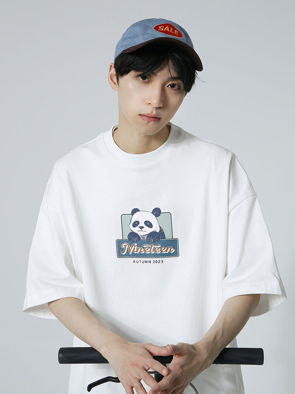 【24s Aug.】Youth Panda Print Short Sleeve