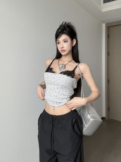 【24s May.】Chic Lace Halter Top
