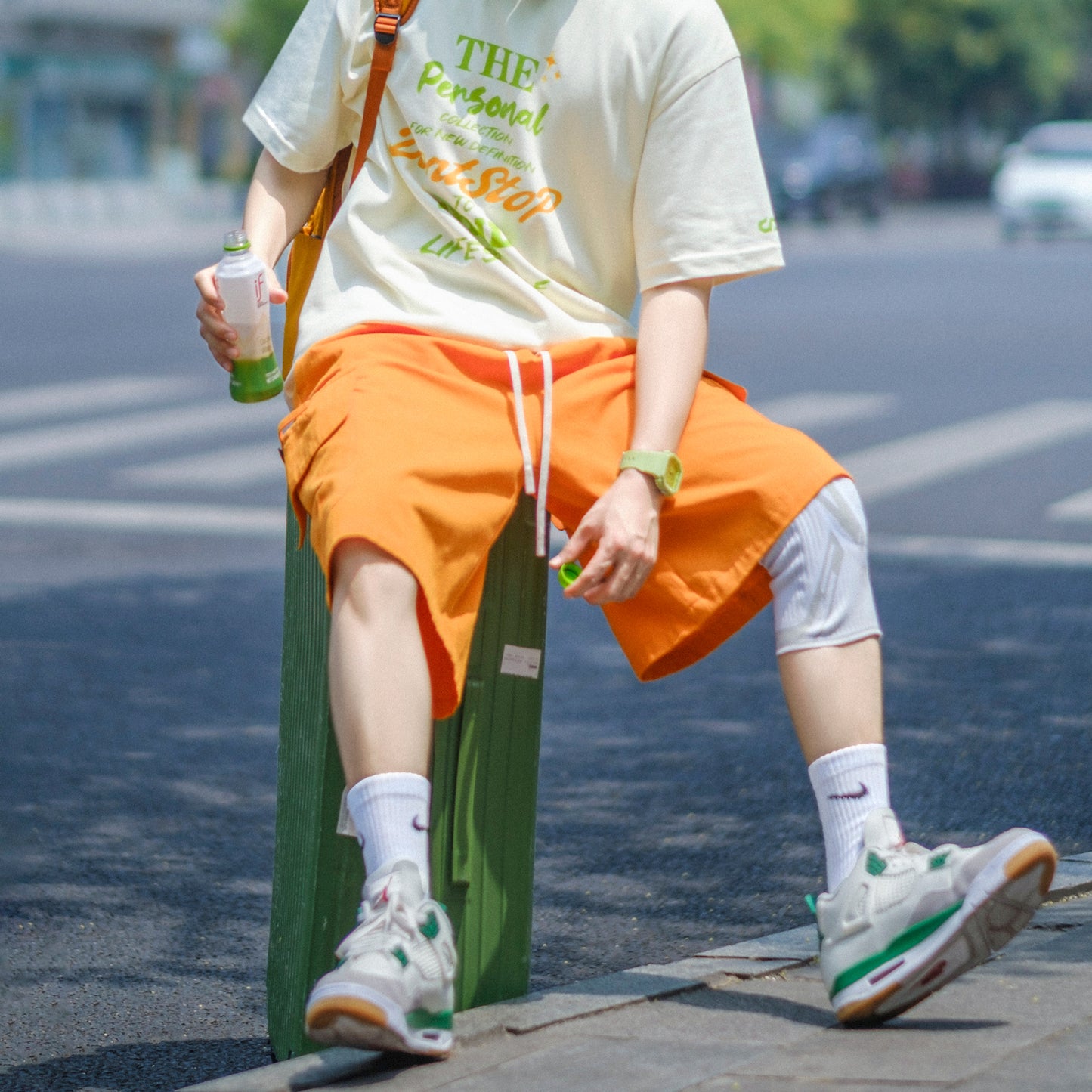 【24s July.】Large Pockets Straight Loose Shorts