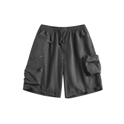 【24s July.】Cargo Straight Shorts with Side Pockets