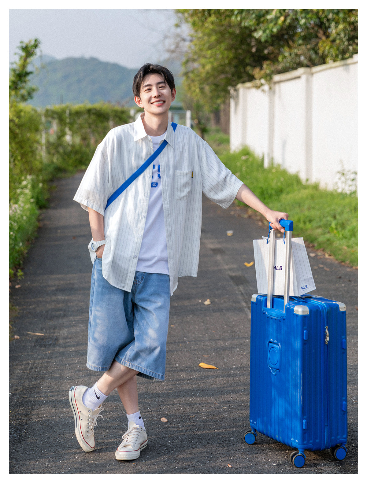 【24s July.】Vintage Washed Denim Shorts