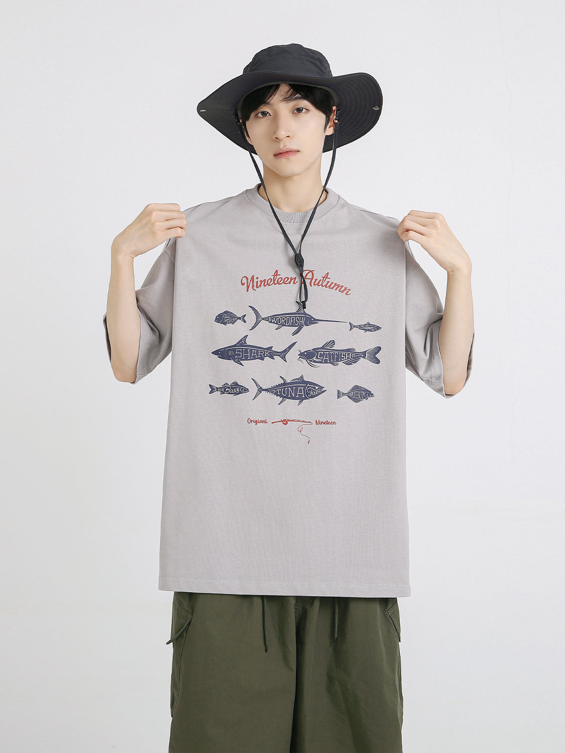 【24s Aug.】Japanese Retro Print Loose T-shirt