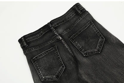 【24s Mar.】Black Flare High-Waist Denim Jeans